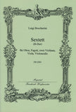 Boccherini, Luigi % Sextet in Bb Major (Score & Parts)-OB/BSN/STG4