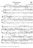 Schumann, Robert % Three Romances, op. 94 - EH/PN