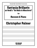 Palmer, Christopher % Fantasia Brillante on Verdi's "Un Ballo in Maschera" -  BSN/PN
