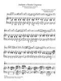 Weber, Carl Maria von % Andante e Rondo Ongarese, op. 35 (Schoenzeler) - BSN/PN