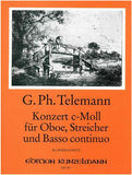 Telemann, Georg Philipp % Concerto in c minor, TWV 51:c1 - OB/PN