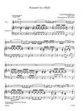 Telemann, Georg Philipp % Concerto in c minor, TWV 51:c1 - OB/PN