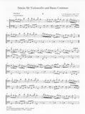 Boismortier, Joseph Bodin de % Pieces for Cello and Basso Continuo - BSN/PN (Basso Continuo)