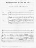 Mozart, Wolfgang Amadeus % Church Sonatas - OB/EH/ORGAN