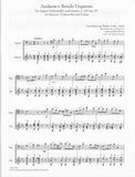 Weber, Carl Maria von % Andante e Rondo Ongarese, op. 35 (score & parts) - BSN/GUITAR
