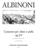 Albinoni, Tomaso % Concerto in F Major, op. 7, #9 - OB/PN