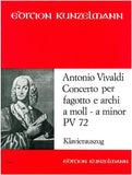 Vivaldi, Antonio % Concerto in a minor, F8, #7, RV497 - BSN/PN