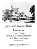 Bach, J.S. % Concerto in D Major - OB d'AMORE/PN