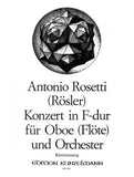 Rosetti, Antonio % Concerto in F Major - OB/PN