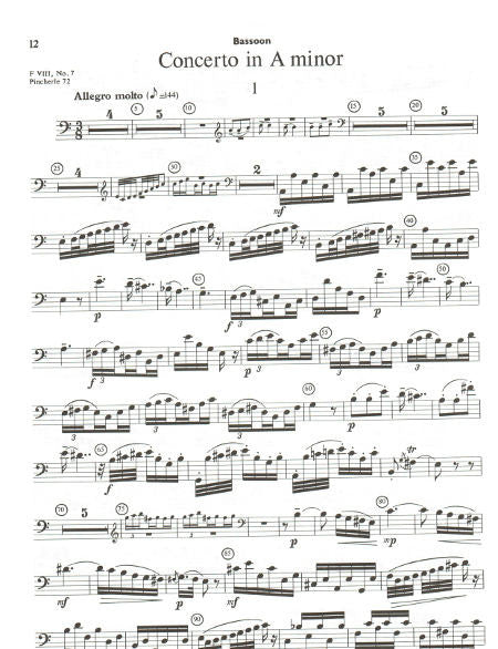 10 Bassoon Concerti, Volume 1 - BSN/PN - Trevco Music 10 Bassoon Concerti, Volume 1 - BSN/PN - Trevco Music