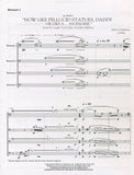 Corigliano, John % How Like Pellucid Statues, Daddy. Or Like A...An Engine (score & parts) - 4BSN