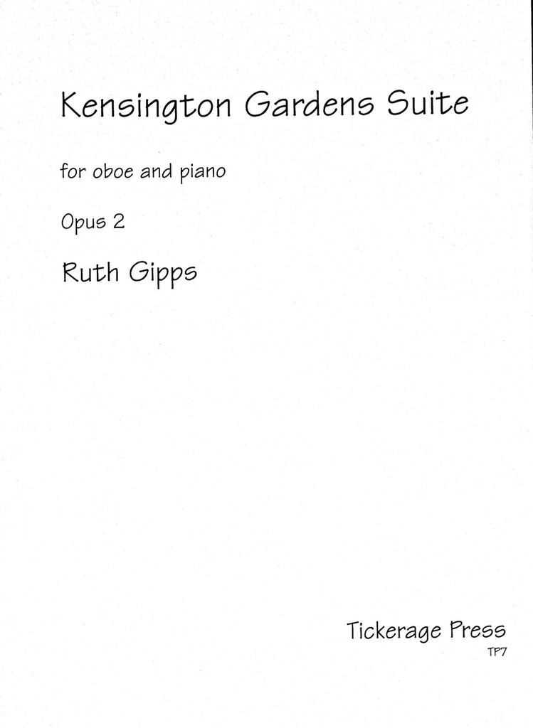 Gipps, Ruth % Kensington Gardens Suite, op. 2 - OB/PN