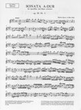 Blavet, Michel % Sonata in A Major Op 3 #4-OB/PN (Basso Continuo)