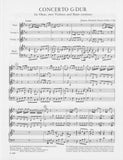 Fasch, Johann Friedrich % Concerto in G Major-OB/2VLN/PN (Basso Continuo)