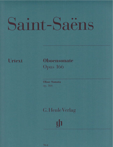 Saint Saens Oboe Sonata HEN Cover