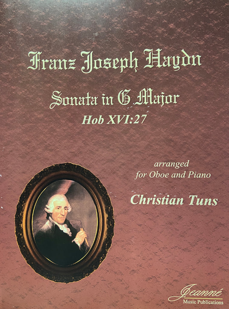 Haydn, Franz Joseph % Sonata in G Major, Hob XVI:27 (Tuns) - OB/PN