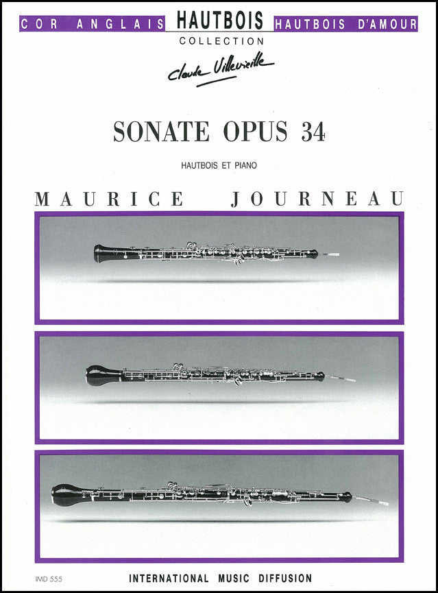 Journeau, Maurice % Sonata Op 34-OB/PN
