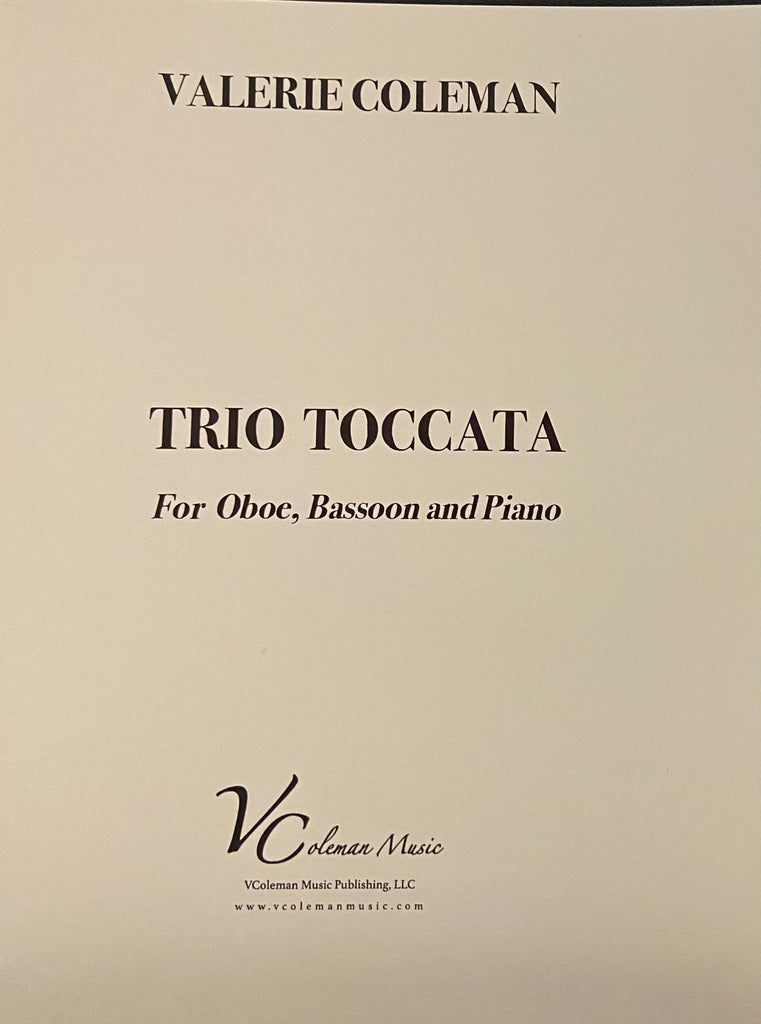 Coleman, Valerie % Trio Toccata - OB/BSN/PN