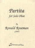 Roseman, Ronald % Partita (1997)-SOLO OB