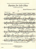 Roseman, Ronald % Partita (1997)-SOLO OB
