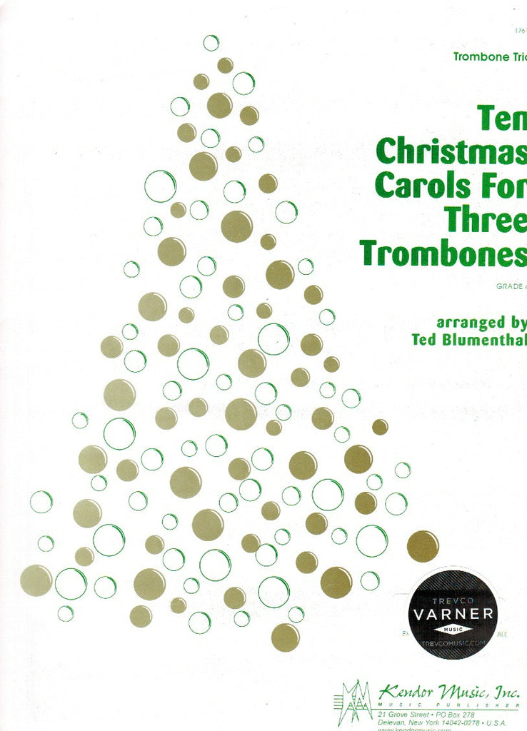 Collection % Ten Christmas Carols (score & parts) - 3BSN