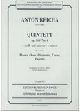 Reicha, Anton % Quintet in e minor Op 100 #4 (Parts Only)-WW5