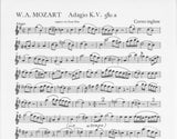 Mozart, Wolfgang Amadeus % Adagio, K580a (score & parts) - EH/2HN/BSN