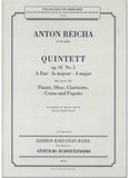 Reicha, Anton % Quintet in A Major Op 91 #5 (Parts Only)-WW5