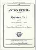 Reicha, Anton % Quintet in a minor Op 91 #2 (Parts Only)-WW5