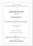 Wenth, Johann % Divertimento in Bb Major (parts only) - 2OB/EH