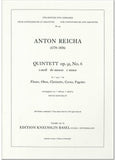 Reicha, Anton % Quintet in c minor Op 91 #6 (Parts Only)-WW5