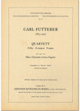 Futterer, Carl % Quartet in F Major (parts only) - OB/CL/HN/BSN