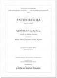 Reicha, Anton % Quintet in d minor, op. 88, #4 (parts only) - WW5