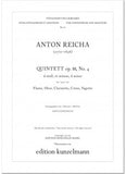 Reicha, Anton % Quintet in d minor, op. 88, #4 (parts only) - WW5