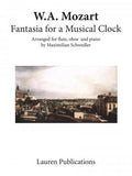 Mozart, Wolfgang Amadeus % Fantasia for a Musical Clock - FL/OB/PN