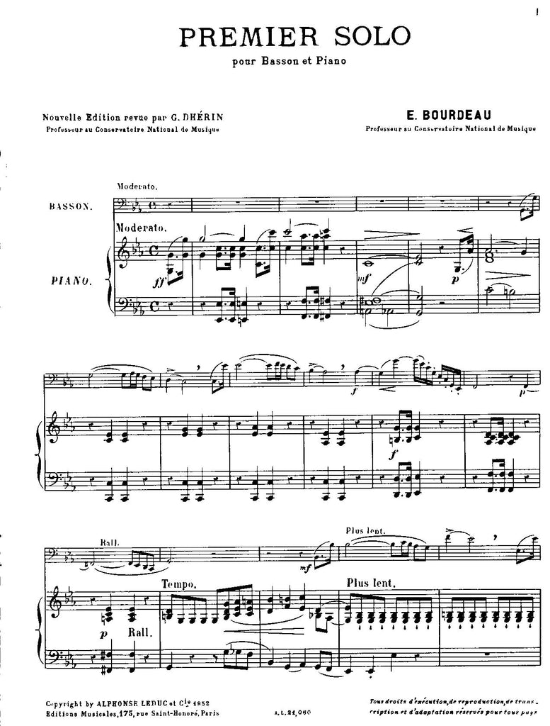 Premier Solo BSN PN Trevco Music