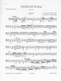 Mozart, Wolfgang Amadeus % Adagio in Bb Major, K411 (parts only) - WW5