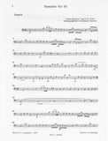 Besozzi, Carlo % Sonata #13 (Parts Only)-WW5 or 2OB/2HN/BSN