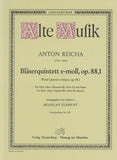 Reicha, Anton % Quintet in e minor Op 88 #1 (Parts Only)-WW5