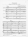 Graupner, Christoph % Concerto in C Major (Score & Set)-BSN/ORCH
