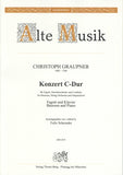 Graupner, Christoph % Concerto in C Major-BSN/PN