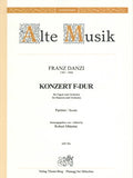 Danzi, Franz % Concerto in F Major, P.237 (score & set) - BSN/ORCH