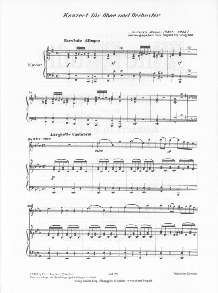 Concerto in Eb Major OB PN Trevco Music