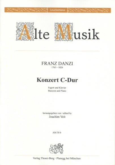 Danzi, Franz % Concerto in C Major - BSN/PN