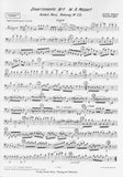 Mozart, Wolfgang Amadeus % Divertimento #1 in Bb Major K229 (Parts Only)-FL/CL/BSN