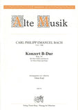 Bach, C.P.E. % Concerto in Bb Major, Wq164/165 - OB/PN
