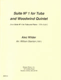 Wilder, Alec % Suite #1 "Effie" (Score & Parts)-WW5/TUBA