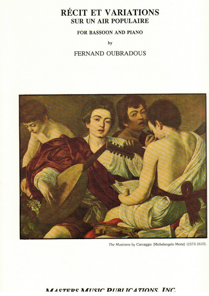 Recit et Variations BSN PN Trevco Music