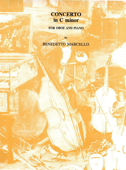 Marcello Oboe Concerto c minor MAS - Cover
