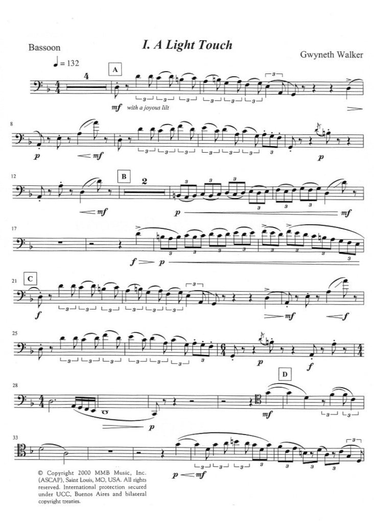 Bassoon music discount